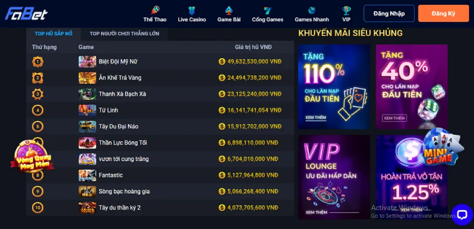 Người chơi tham gia các trò chơi casino trực tuyến tại Kubet77 Win